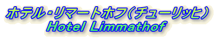 zeE}[gzti`[bqj
Hotel Limmathof
