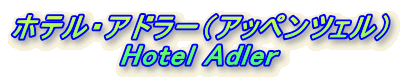 zeEAh[iAbycFj
Hotel Adler
